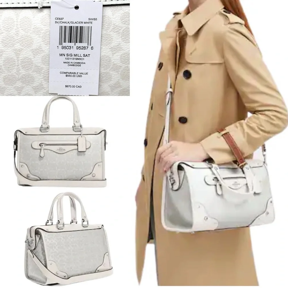 NWT Coach Millie Satchel - Picture 10 of 13